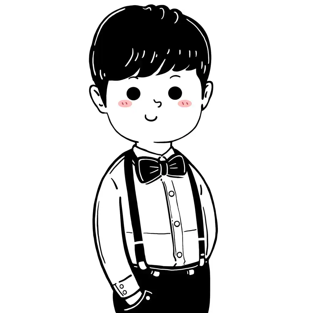 開始豆豆眼似顏繪風格